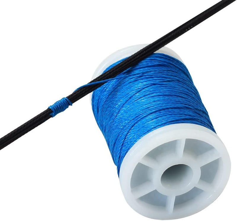 SOPOGER Archery Bow String Serving Thread 131 yard/120 m Durable Nylon Bowstring Serving Thread for Compound Recurve Bow Tying Peep Sight Nock Point - Image 2